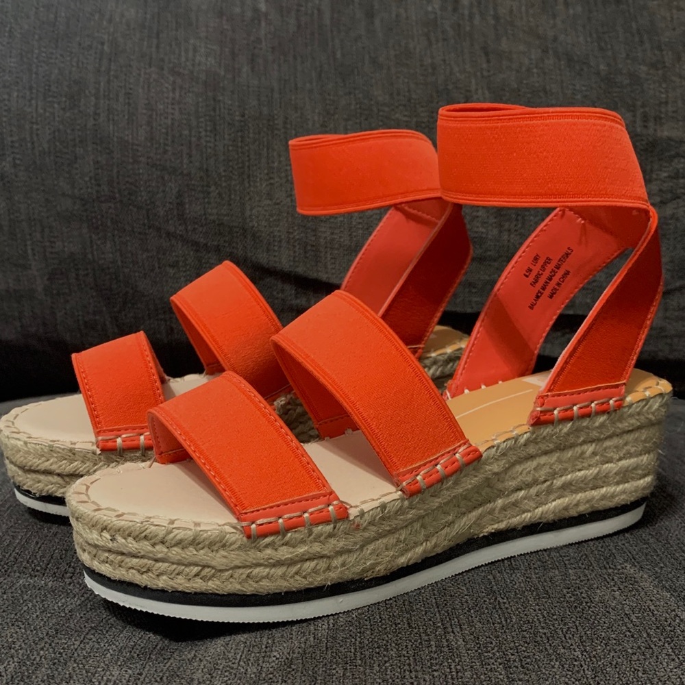 NWT Dolce Vita espadrille platform sandals sz 6.5